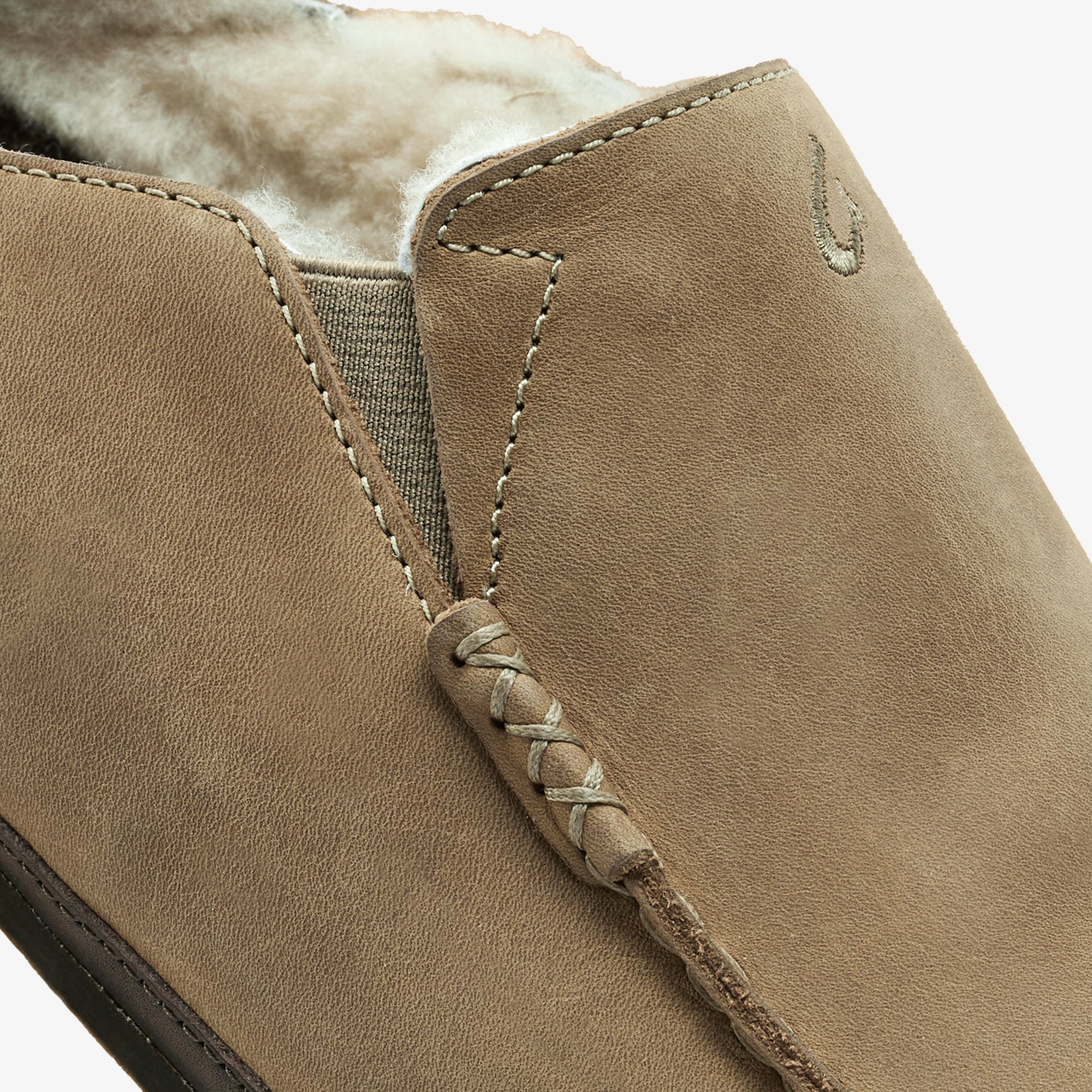 Moloa Slipper  -  Clay / Dk Java