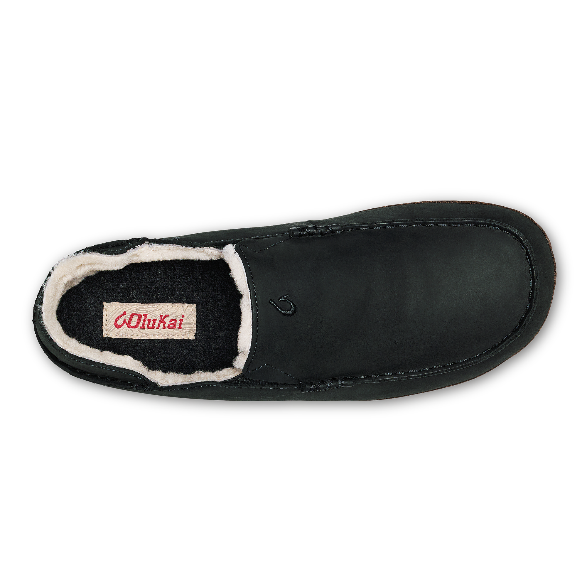 Moloa Slipper  -  Black / Dk Java