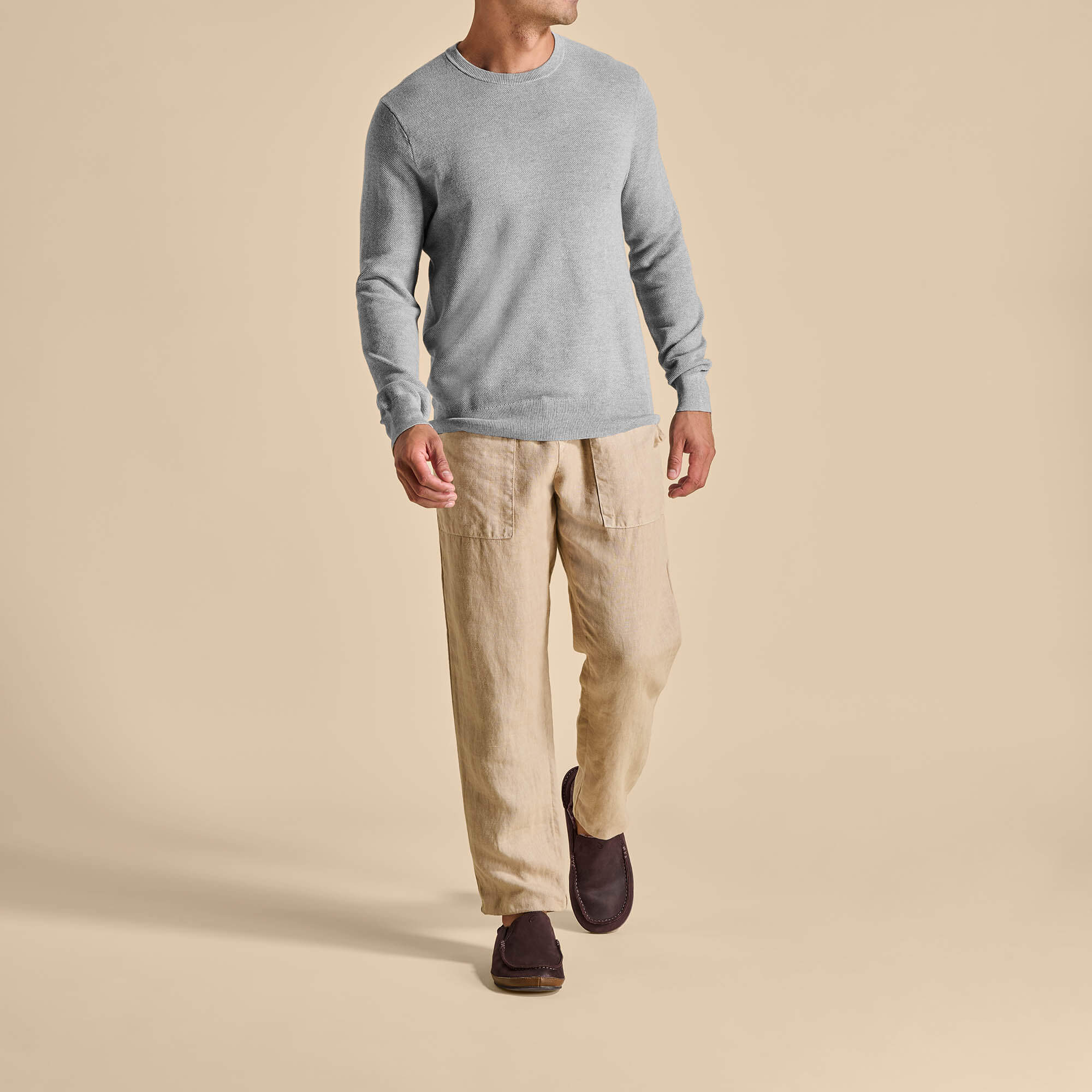 Moloa Slipper - Dark Wood