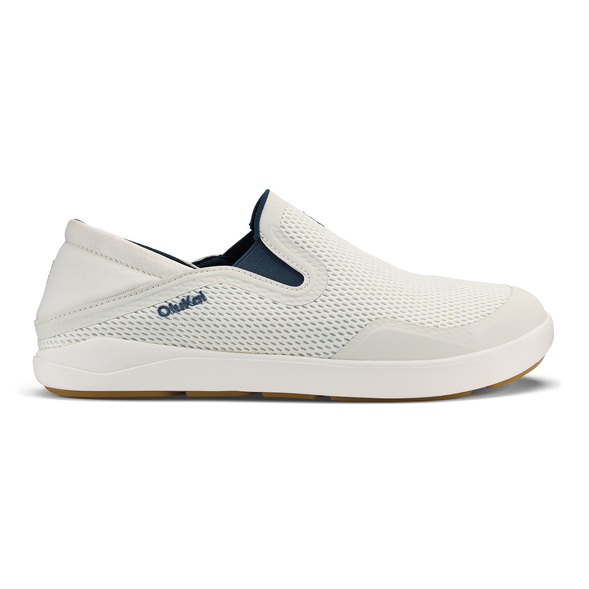 Moku Slip On  -  White Sand / Trench Blue