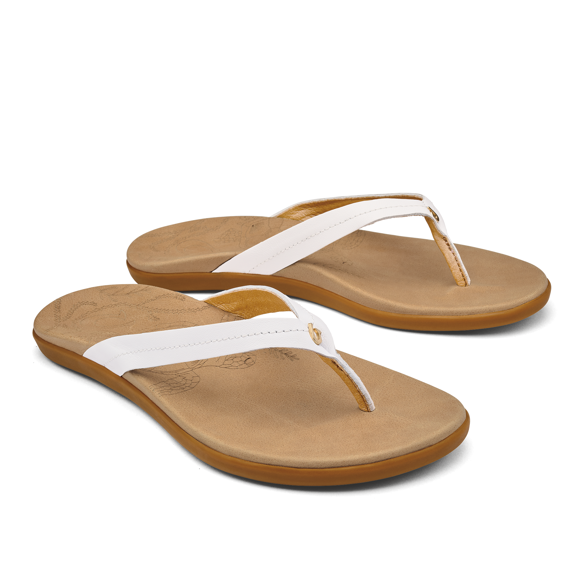 Honu - Bright White / Golden Sand