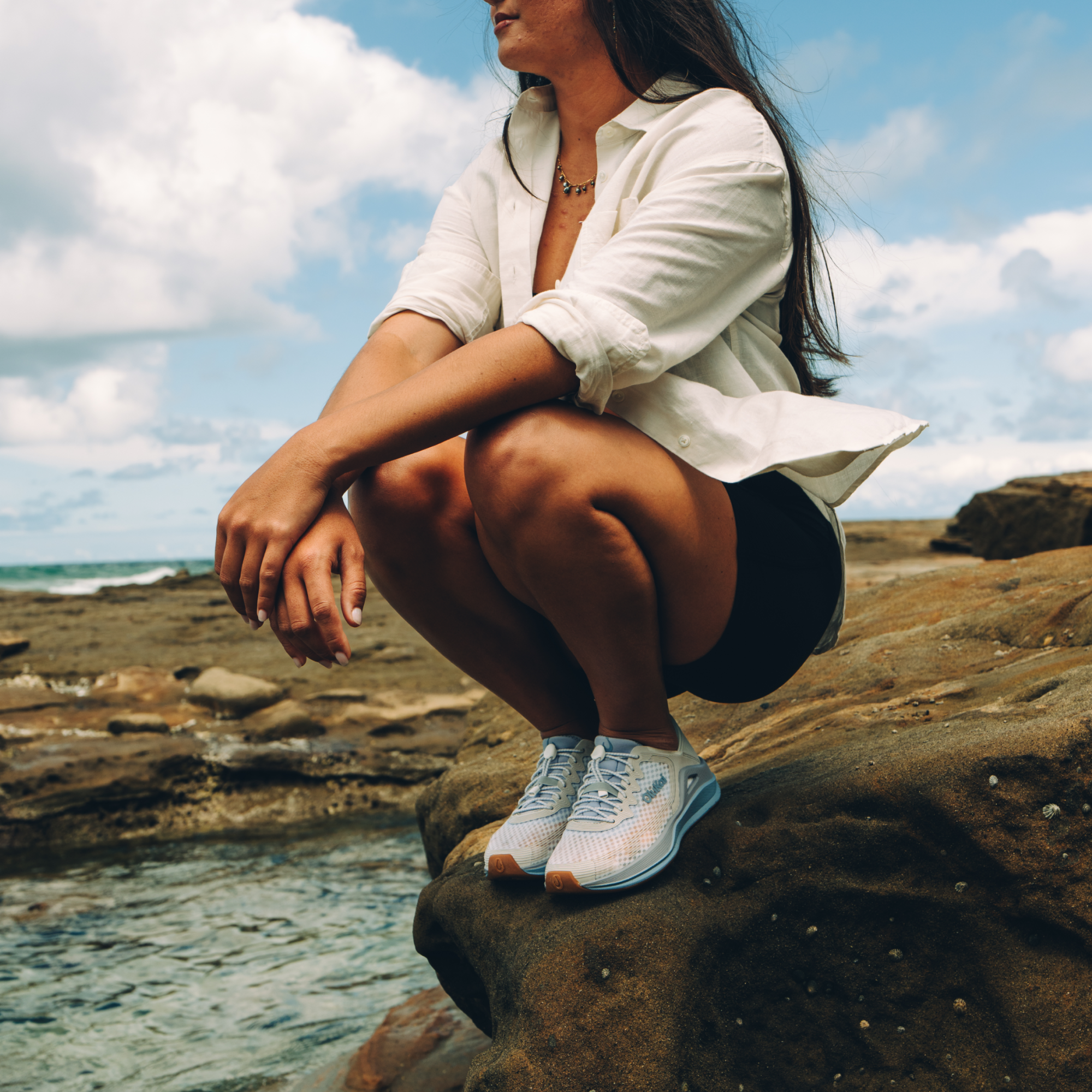 Ahi -  Bright White / Lanai Breeze